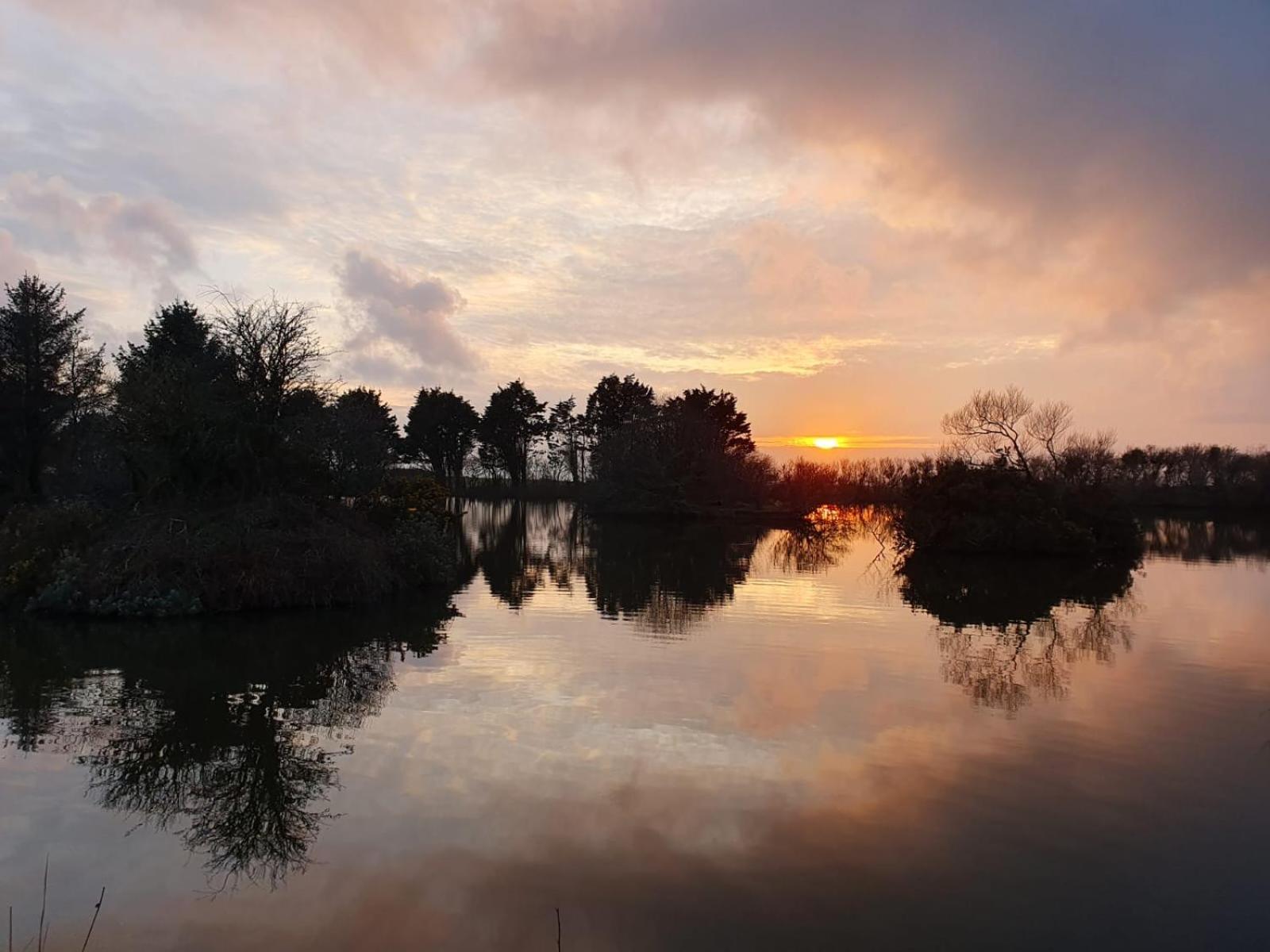 Lakeside Glamping Firecrest St Columb Major Luaran gambar