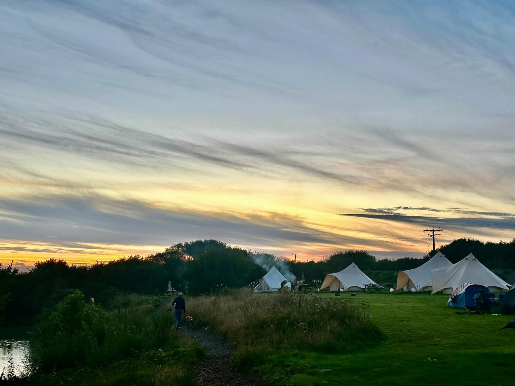 Lakeside Glamping Firecrest St Columb Major Luaran gambar