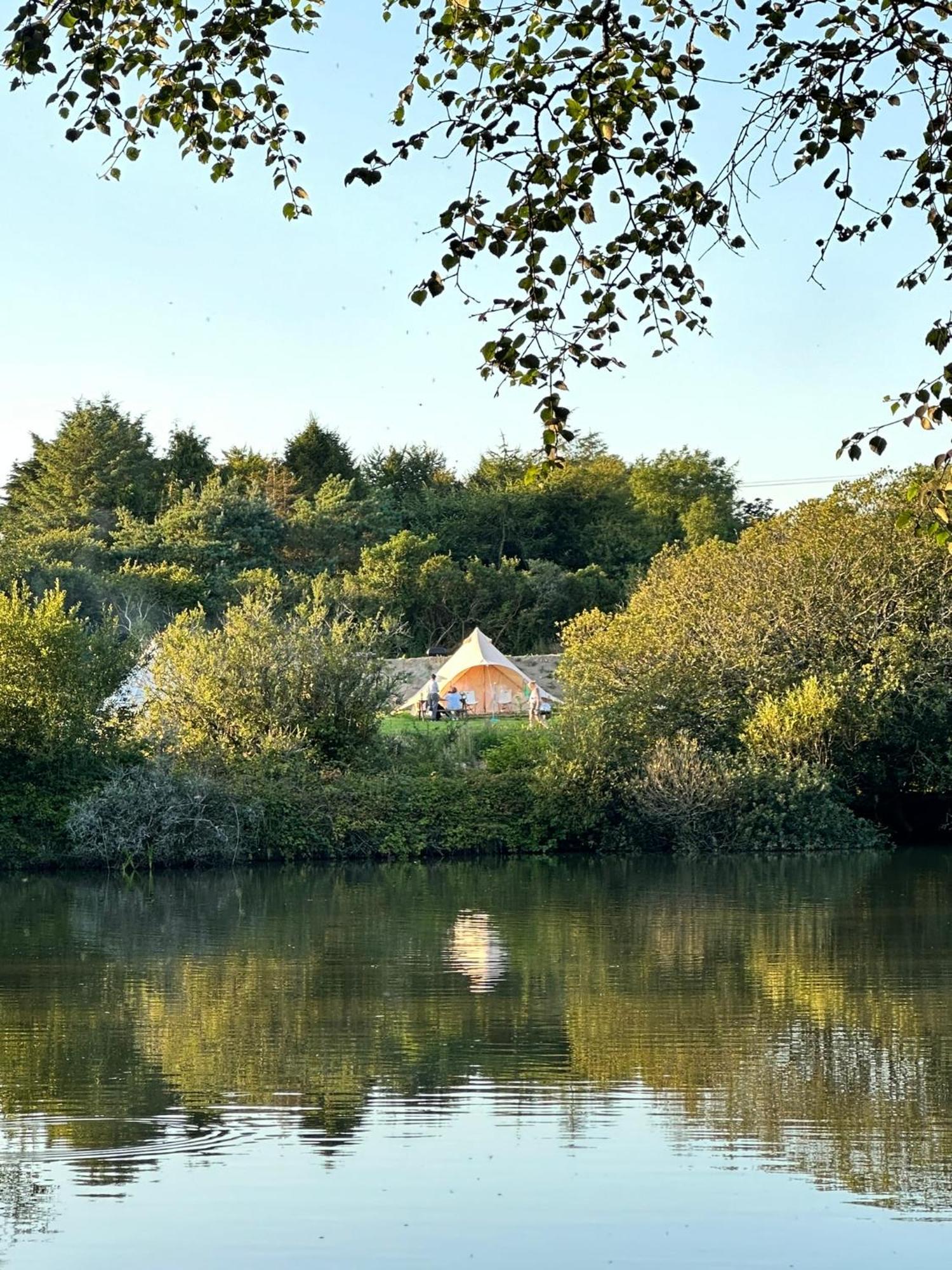 Lakeside Glamping Firecrest St Columb Major Luaran gambar