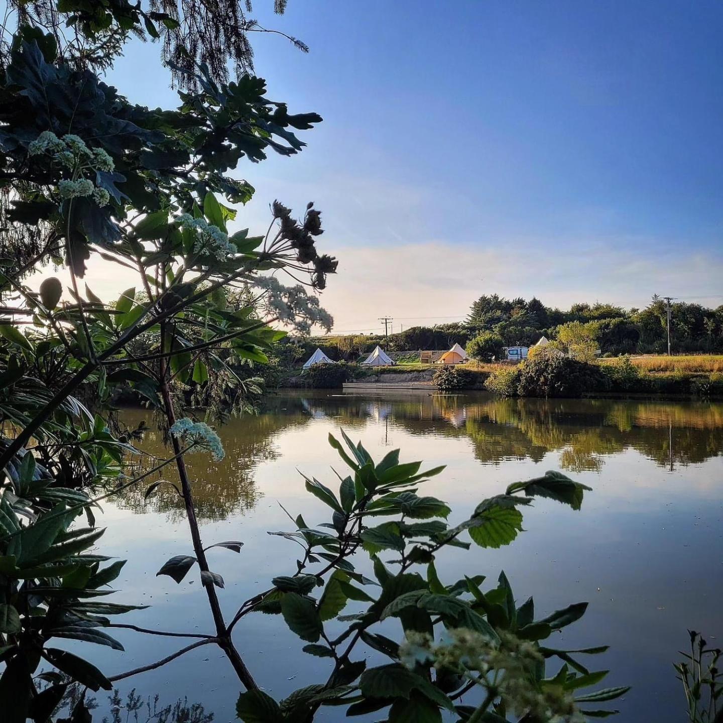 Lakeside Glamping Firecrest St Columb Major Luaran gambar
