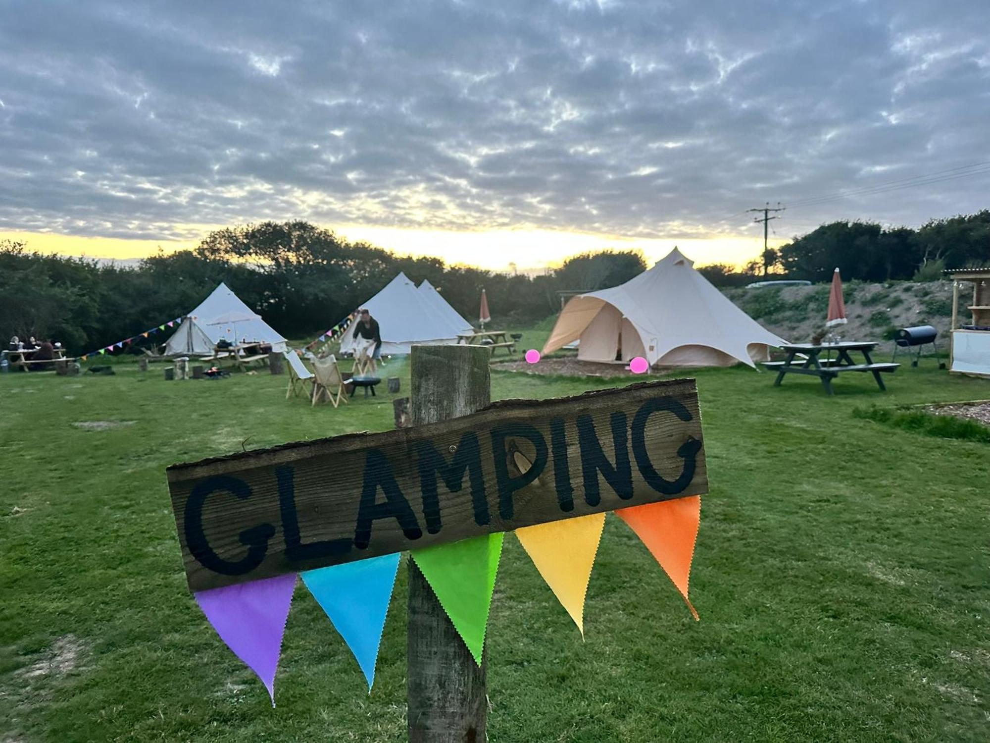 Lakeside Glamping Firecrest St Columb Major Luaran gambar