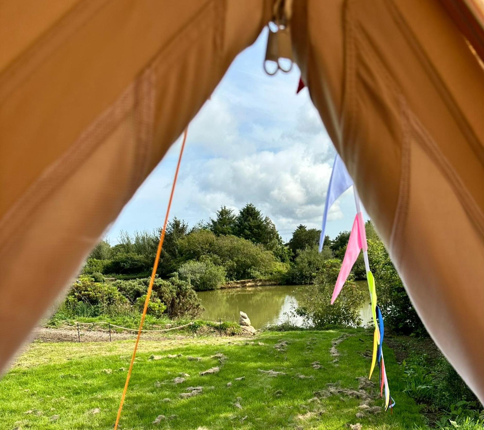 Lakeside Glamping Firecrest St Columb Major Luaran gambar
